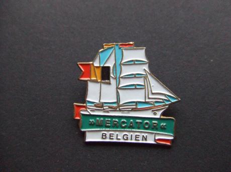 Mercator Belgie zeilschip driemaster